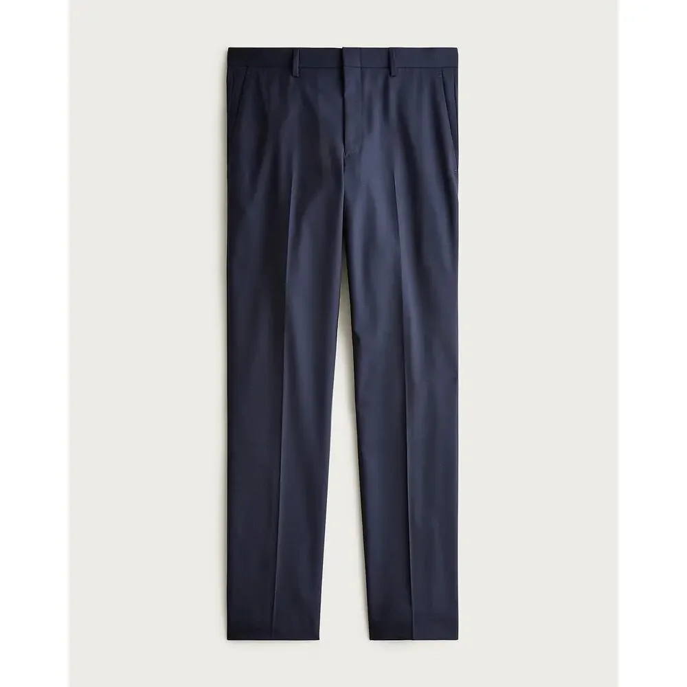 NWT J. Crew Ludlow Slim-fit Suit Pant in Italian Wool in Deep Navy Size 32/30